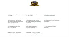Desktop Screenshot of loveworldtrainingcentre.org