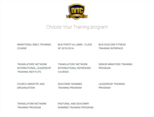 Tablet Screenshot of loveworldtrainingcentre.org